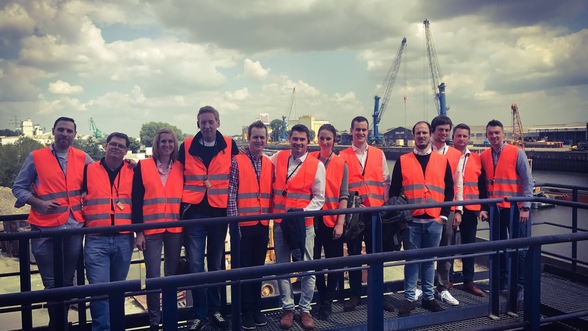 Besichtigung einer Recyclinganlage
