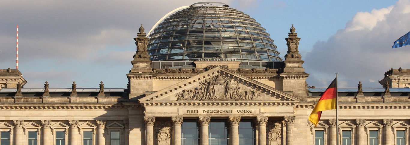 Reichstagsgebäude in Berlin
